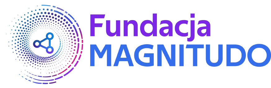 Fundacja Magnitudo — logo z napisem