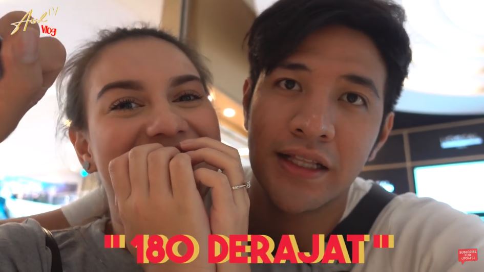Irish Bella dan Ammar Zoni sebelum potong rambut