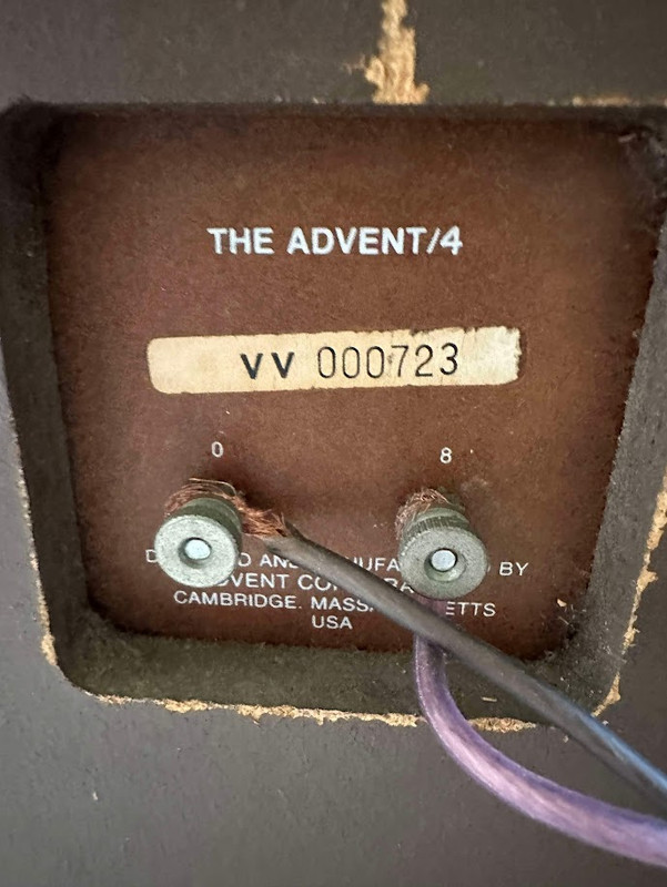 Advent 4 (should I buy) - Advent - The Classic Speaker Pages Discussion ...