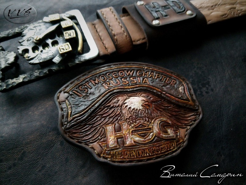 ремень байкер Москва1