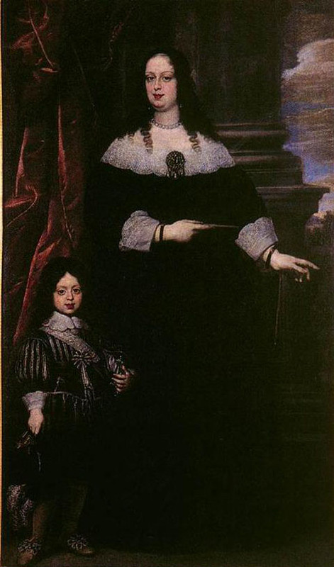 Sustermans-Vittoria-della-Rovere-e-il-figlio-Cosimo-III