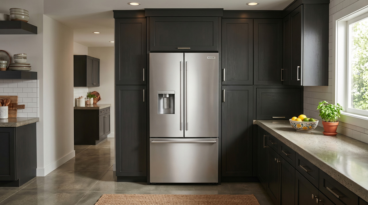 Nevera KitchenAid 30 Pies Cúbicos French Door