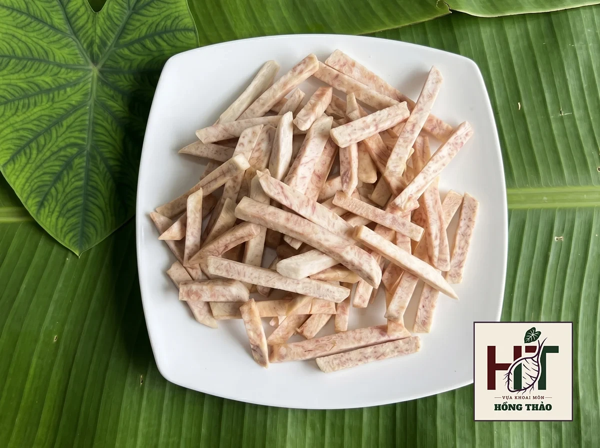 khoai mon chi tim thai san khong bi tham