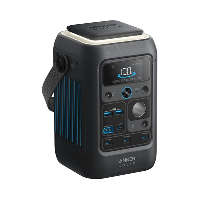 Зарядна станція ANKER SOLIX C300XDC - 288Wh/NO AC/140W 4xPD/2xUSB/1xCar/MPPT UA UCRF