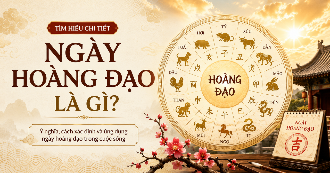 Ngày hoàng đạo là gì? Cách hiểu đúng khi xem ngày tốt