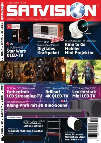 Cover: Satvision Magazin Juli No 07 2022
