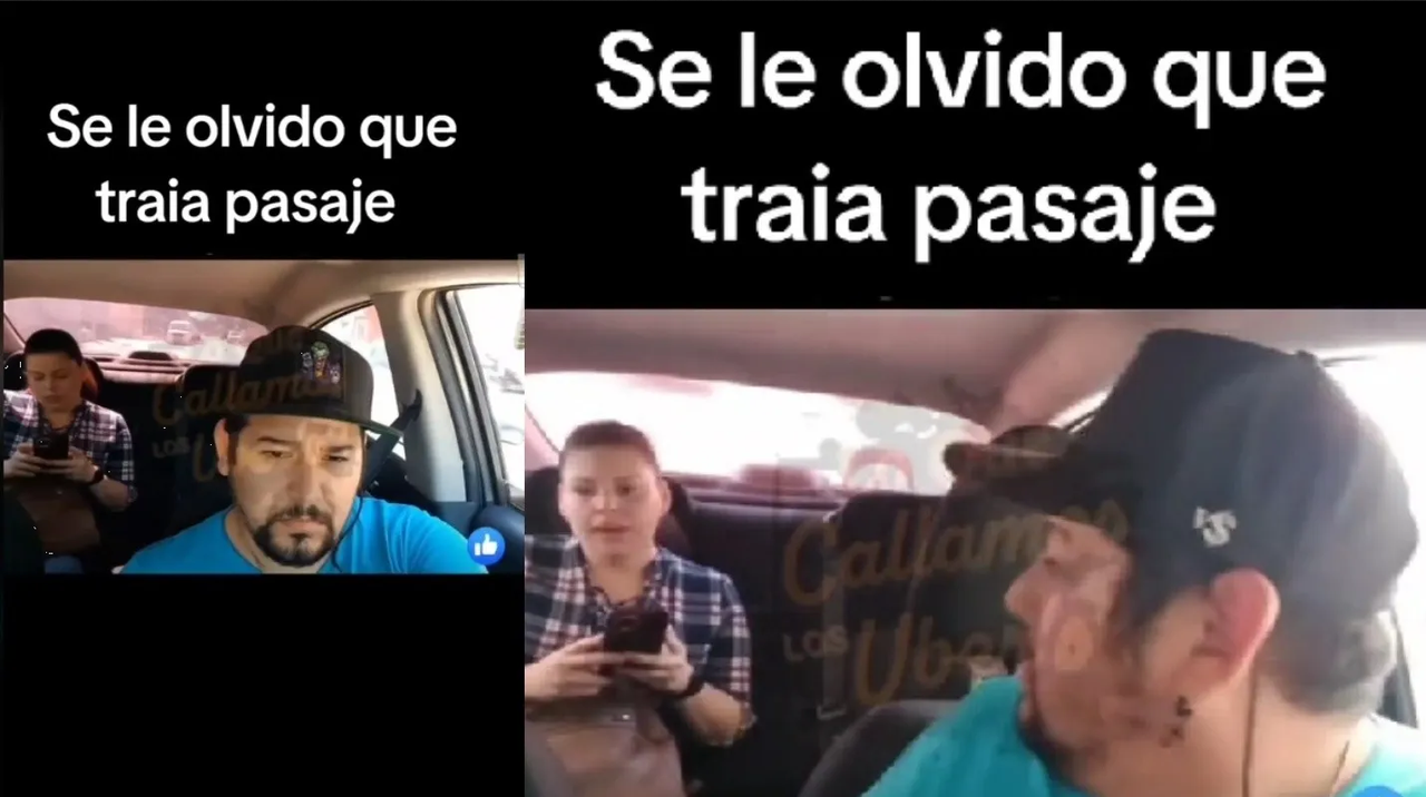¡Taxista olvida a su pasajero!
