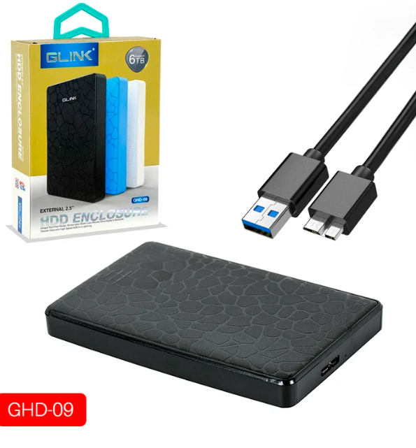 Carcasa HDD - Vista Frontal