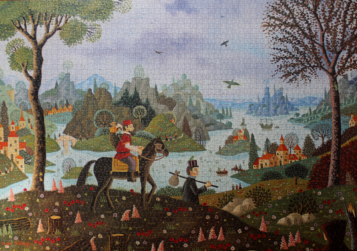 55 PAYSAGE AU CAVALIER (3000) (Nathan)