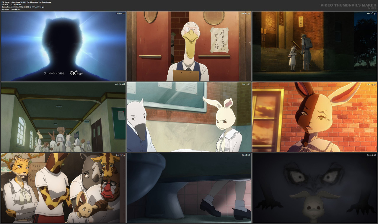 Beastars S01E01 The Moon and the Beast.mkv