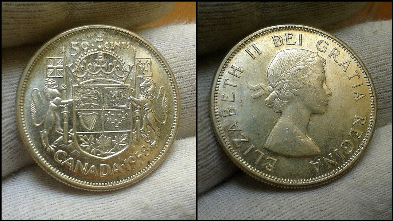 ¡Viaje a los 50! 50 Cents de 1958. Canadá.q Polish-20220527-150101289