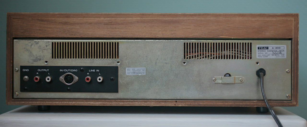 TEAC A-400 Rückseite IMG_2098 (1) (1)