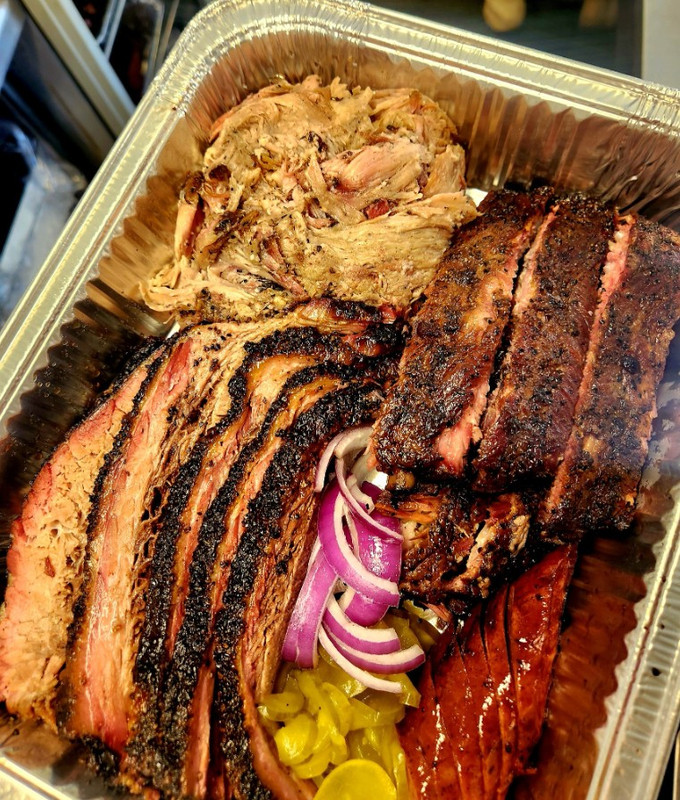 Chicken, Ribs & Brisket