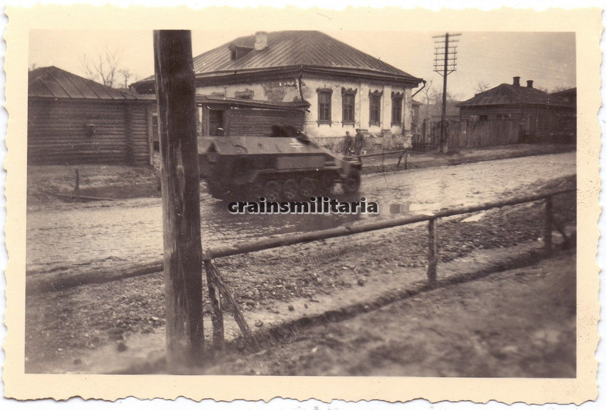 Orig. Foto SdKfz 251 Halbkette Panzerspähwagen i