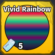 Vivid rainbow