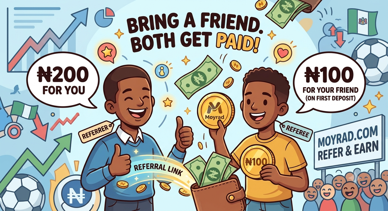 Bring a Friend, Both Get Paid: The Ultimate Moyrad Refer & Earn Upgrade