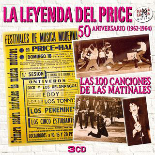 Portada - La Leyenda del Price. 50 Aniverrsario (1962 - 1964) Las 100 Canciones de las Matinales VA