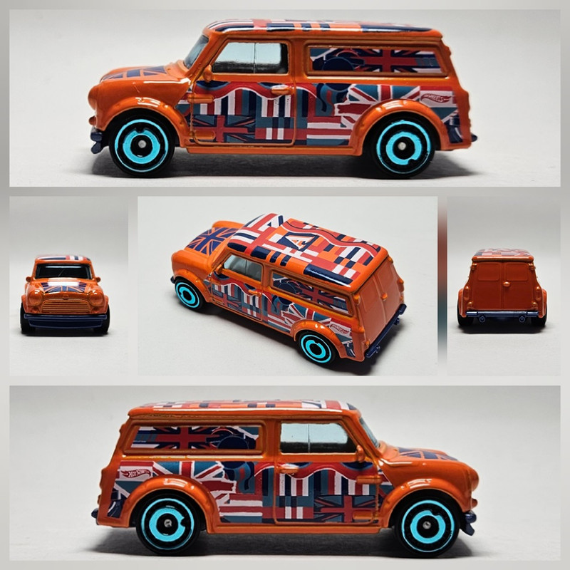 Hotwheels JBB00 67 Austin Mini Van 2025 HW Art Cars
