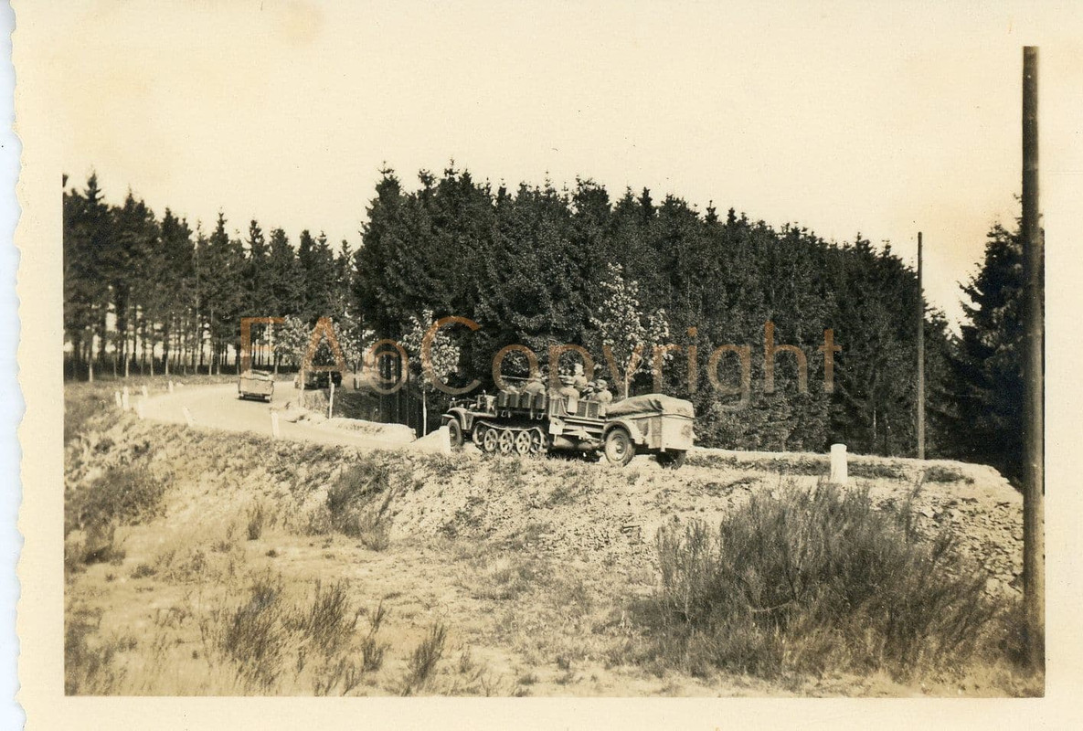 Trailer Anhänger Halbkette Foto