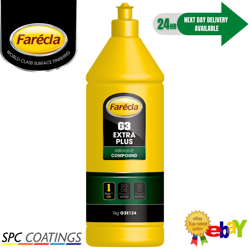 Farecla G3 Extra Plus Abrasive Liquid Cutting Compound 1kg Car Polish ...