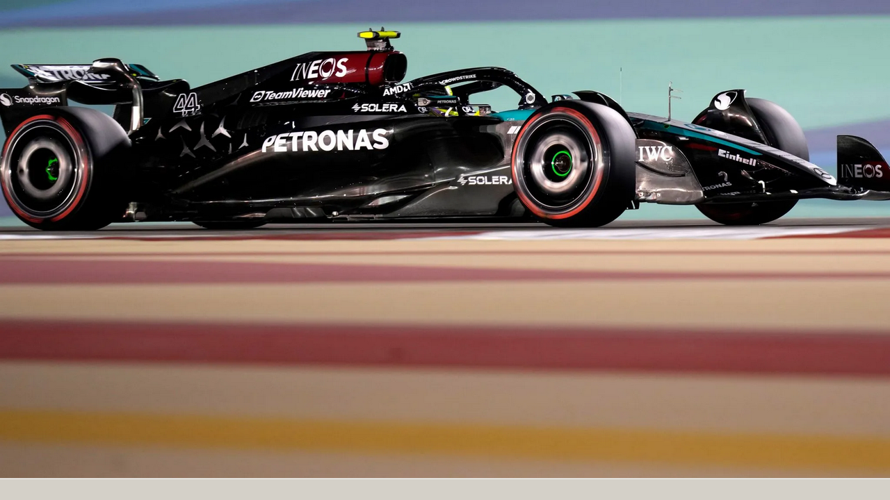 Mercedes F1 define la configuración de las suspensiones del W15 para la temporada 2024