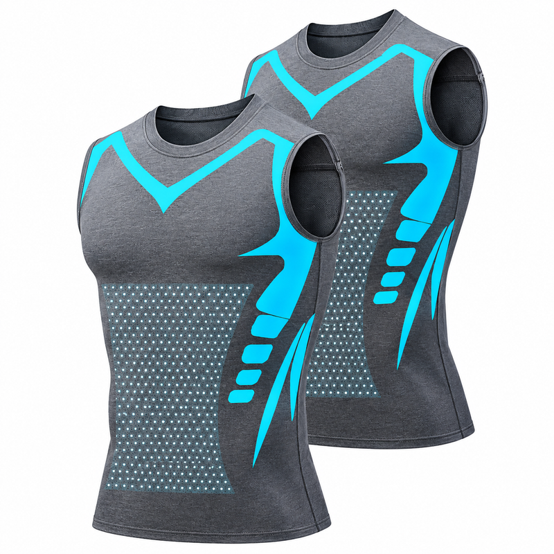 Men's Slimming Body Shaper Vest Front View