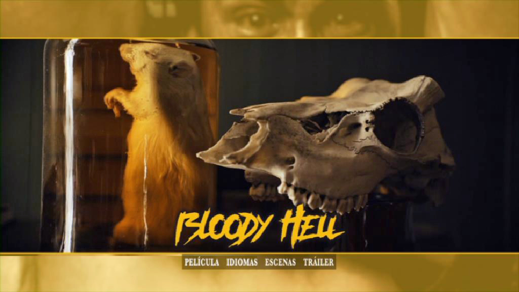 BLOODY HELL MENU - Bloody Hell [2020] [Acción, comedia, terror] [DVD9] [PAL] [Leng. ESP/ENG] [Subt. Español]