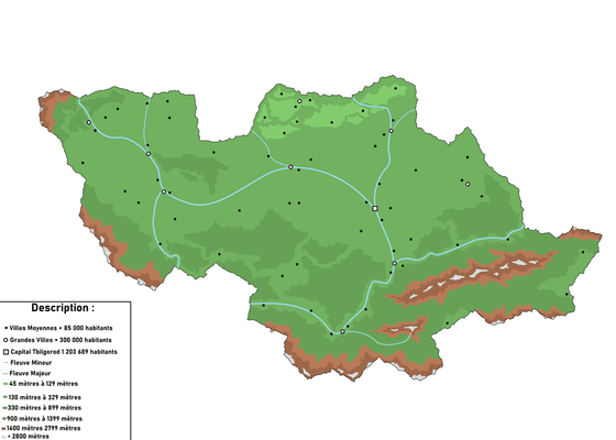 Répartition des villes