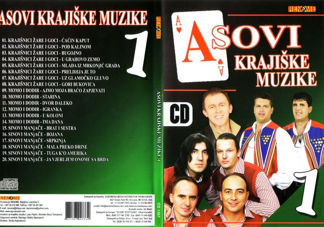 Asovi Krajiške Muzike - 2009 - CD1 Omot