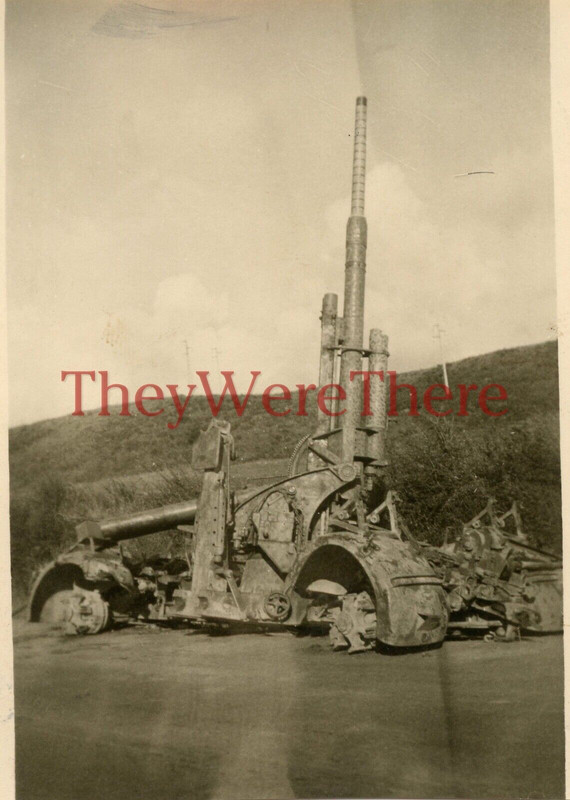 German truck mounted flak gun.  (3)