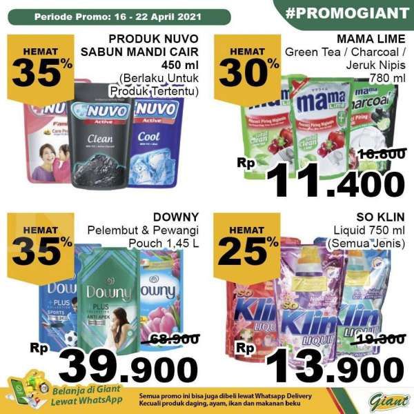 Katalog Promo Giant 16-22 April 2021 
