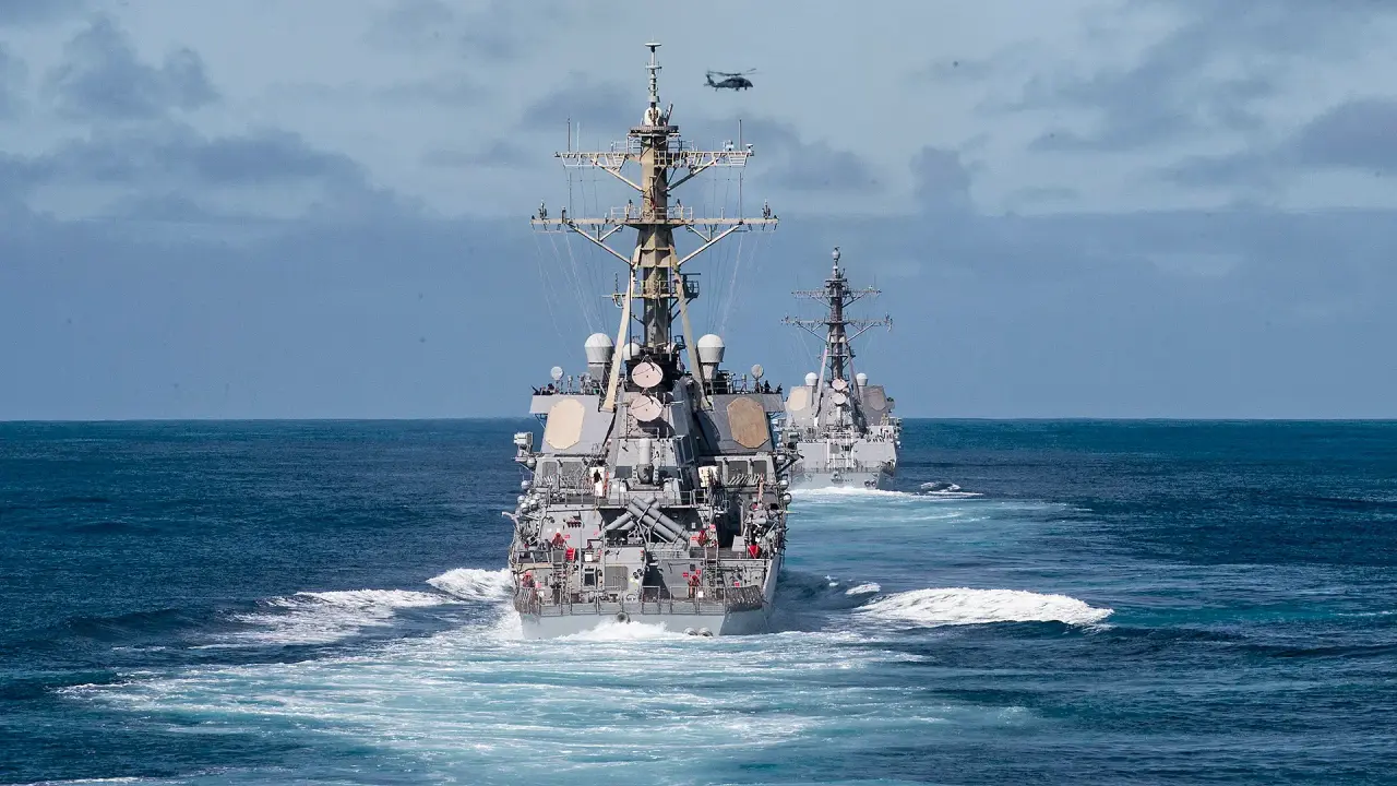 Guerre en mer Rouge ? US-Destroyer