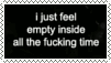i feel empty