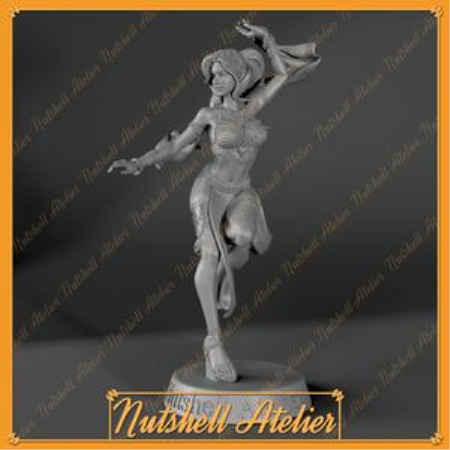Nutshell Atelier – Belly dancer – 3D Print Model