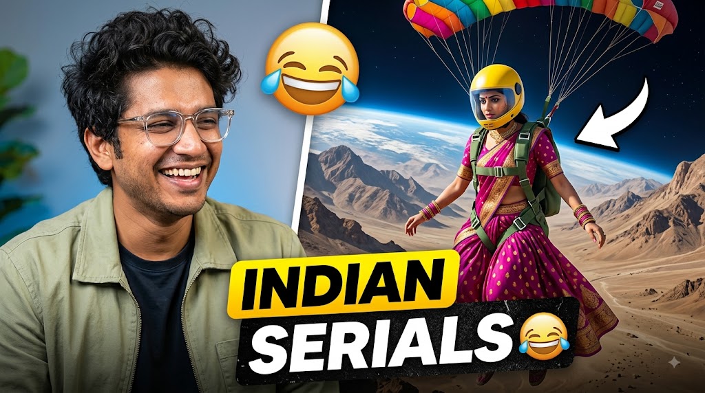 AI-generated example result for the youtube-thumbnail prompt: Creator & Lifestyle YouTube Thumbnail AI Prompt #125 – Single-Scene Composition