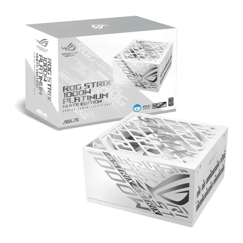 Fuente ASUS ROG Strix 1000W 80 Plus Platinum White