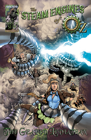 The Steam Engines of Oz - The Geared Leviathan #1-3 (2013-2014) Complete