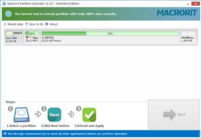 Macrorit Partition Extender 1.4.3 Portable