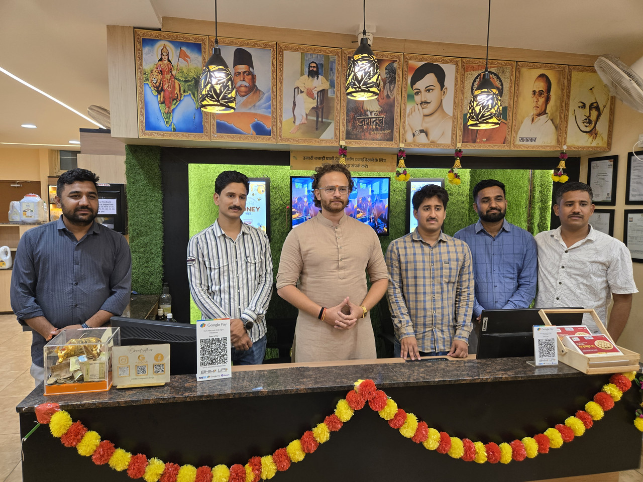 Visitor Shri Samar JI Chitnish