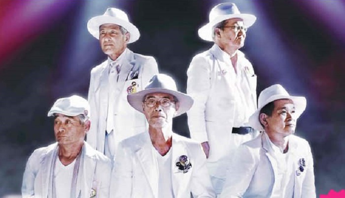 G-Pop, boy band asal Jepang yang beranggotakan lansia berusia antara 65-87 tahun.