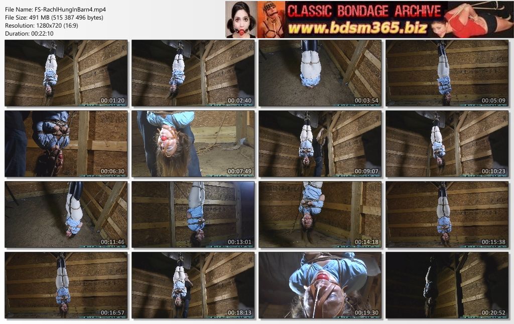 Futile Struggles - Rachel Hung In The Barn Part 4