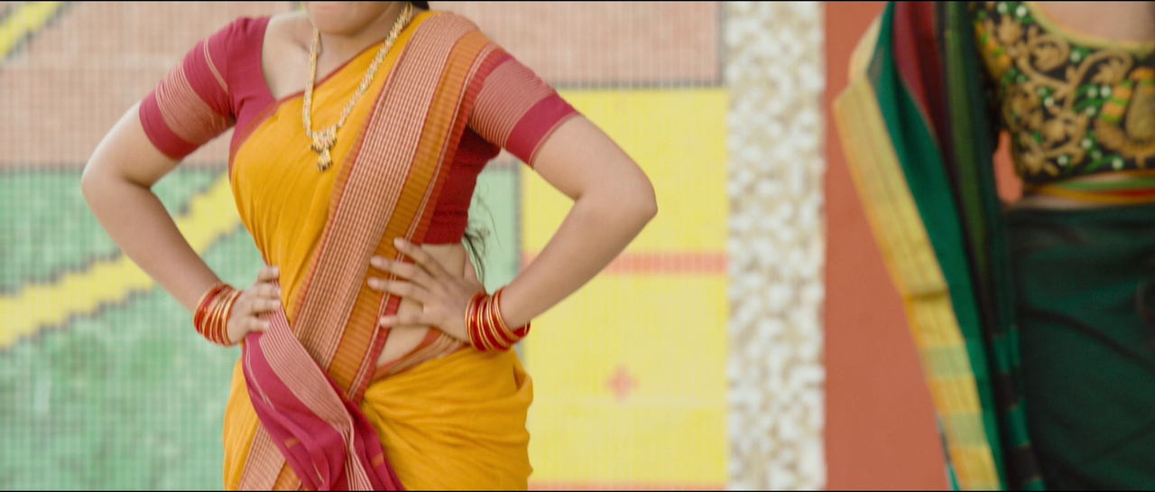 Nivetha Thomas- [SNASP] Busty ASS & Navel Sip scene -Ninnu Kori  (32)