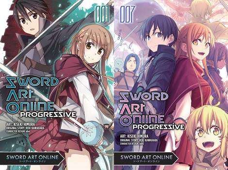 Sword Art Online - Progressive v01-v07 (2015) Complete