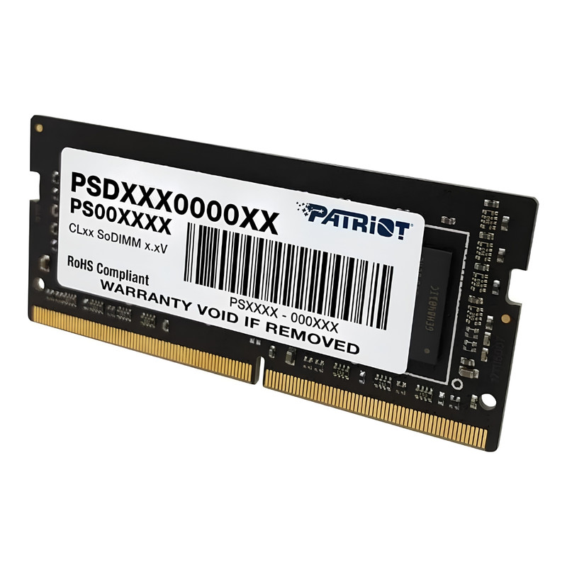 MEMORIA RAM DDR4 8GB 3200MHZ PATRIOT 1X8GB NOTEBOOK
