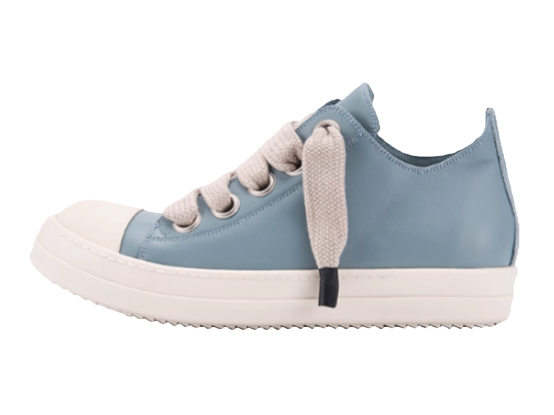 Rick Owens Low Blue Jumbo Lace