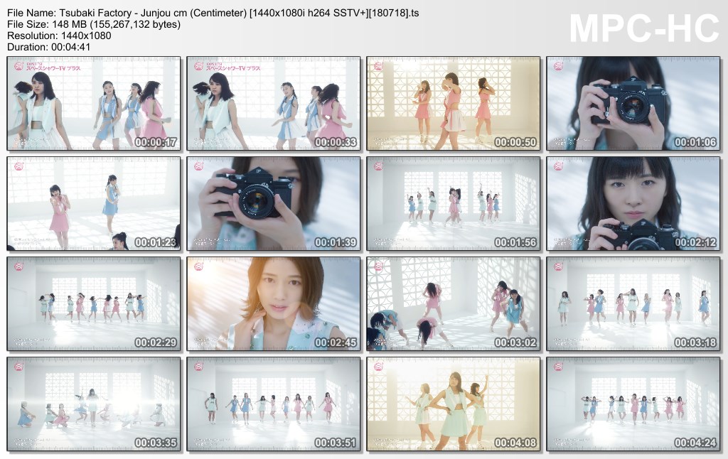 Tsubaki Factory - Junjou cm (Centimeter) [1440x1080i h264 SSTV ]