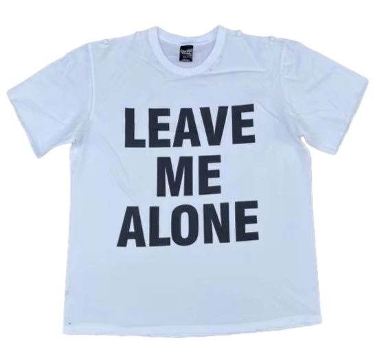 Number Nine Leave Me Alone tee