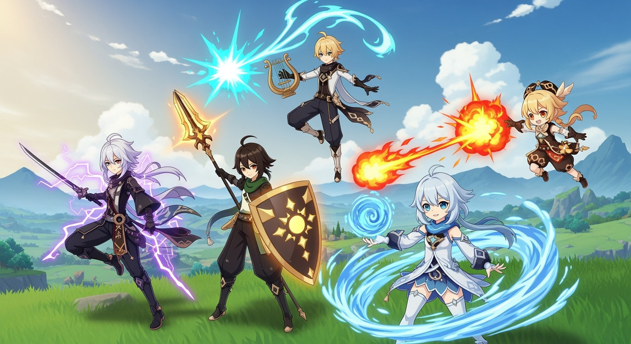 Мобильная игра Genshin Impact