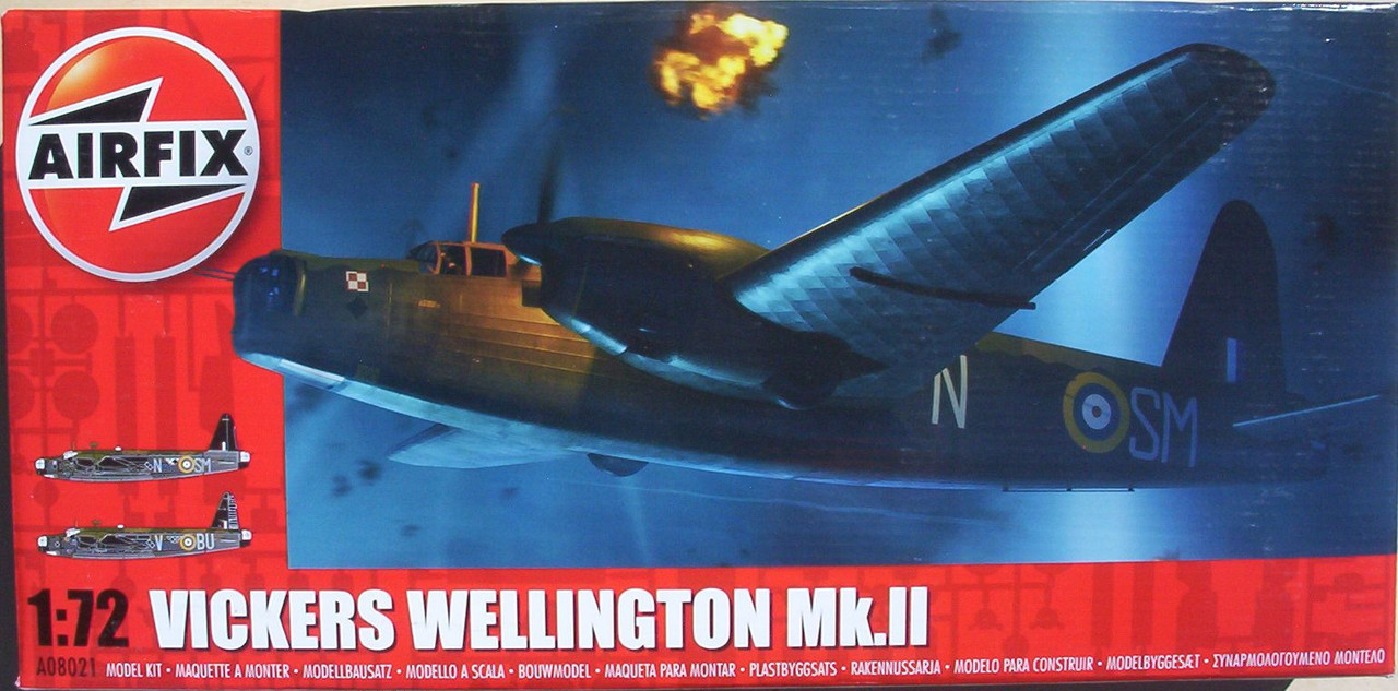 Airfix 72 A08021 Vickers Wellington Mk.II