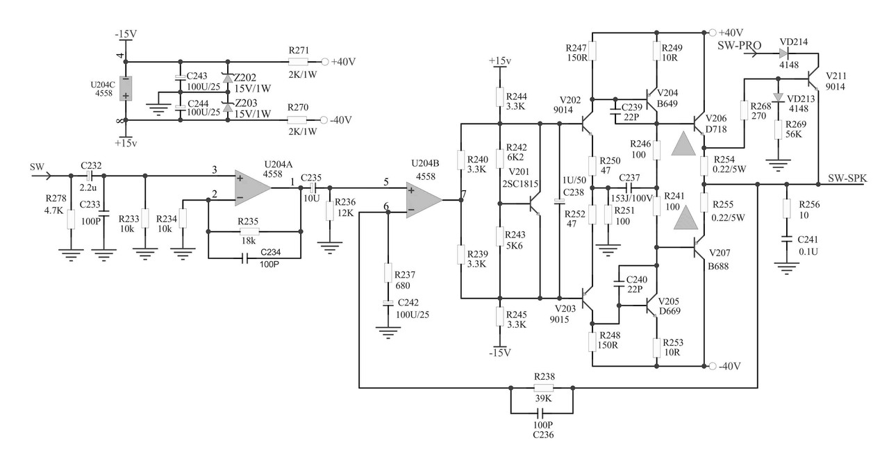02 Схема SVEN HA-1410T SW